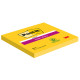 Blocco foglietti Post-it Super Sticky - 654-S - 76 x 76 mm - giallo oro - 90 fogli - Post-it