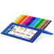 Matite colorate Ergo Soft - diametro mina 3 mm - colori assortiti - Staedtler - astuccio 24 pezzi