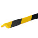 Profilo paracolpi angolare C20 - giallo/nero - Durable