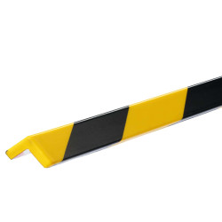 Profilo paracolpi angolare C20 - giallo/nero - Durable