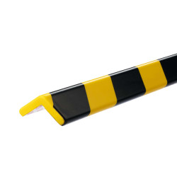 Profilo paracolpi angolare C35 - giallo/nero - Durable