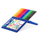 Matite colorate Ergosoft - triangolari - colori assortiti - Staedtler - astuccio 12 pezzi