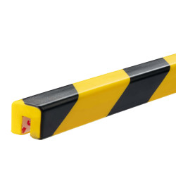 Profilo paracolpi E8 - per spigoli - giallo/nero - Durable