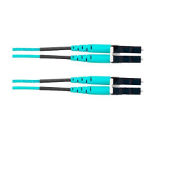 Panduit NetKey 2 Fiber Patch Cord, 2mm, OM4, LC Duplex, LSZH, 2m