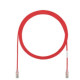 Panduit PATCH UUTP CAT.6 LSHF ROSSO 20M