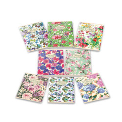 Quaderno Nature Flowers - A5 - 1 rigo - 42 fogli - 80 gr - Pigna