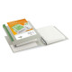 Raccoglitore person. Stelvio a 4 anelli - bianco - Anelli Q - diametro anelli 65 mm 22x30 cm