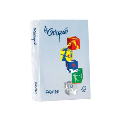 FAVINI HOME-OFFICE BASIC Le Cirque - Celeste - A4 (210 x 297 mm) - 80 g/m² - 500 fogli carta comune