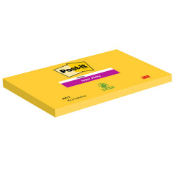 Blocco foglietti Post-it Super Sticky - 655-S - 76 x 127 mm - giallo oro - 90 fogli - Post-it