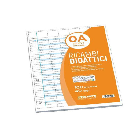 RICAMBI DIDATTICI A4 0A 40FF 100GR