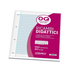 RICAMBI DIDATTICI A4 0Q 40FF 100GR