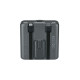 Rivacase Battery Bank 10.000 mAh Magsafe Qi 15W + Apple Watch charger + Cavi integrati Grigio
