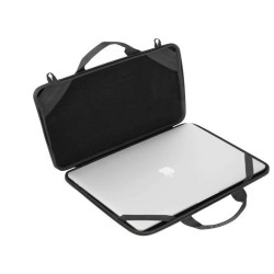 Rivacase Borsa Antishock rigida per Laptop 14 e MacBook Air 13-15 Nero 5130 black hardshell MacBook Air 15 and Laptop 14' case