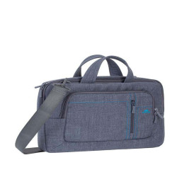 Rivacase Borsa di tela per Notebook da 13,3-14'' - Grigio
