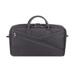 Rivacase Borsa ECO per Laptop 15,6' con cinghia trolley Nero