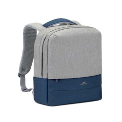 Rivacase Zaino per laptop da 15,6’ con cerniere antifurto - Grigio