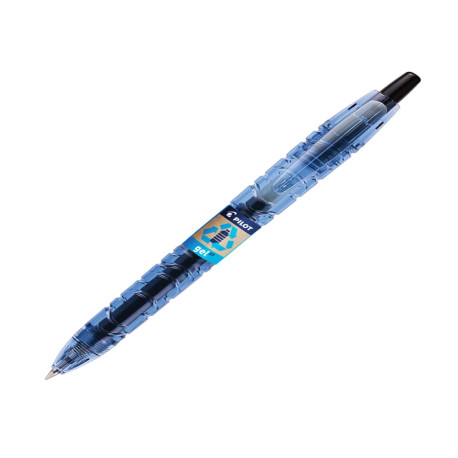 Roller gel a scatto B2P Begreen - punta 0,7 mm - nero - Pilot