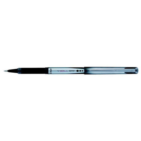 Roller V Ball Grip nero punta 0.7 tratto 0.4 mm (conf.12)