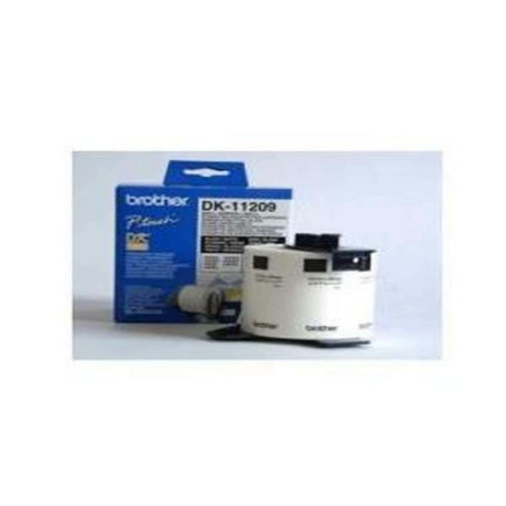ROTOLO 800 ETICHETTE IN CARTA NERO SU BIANCO 29 MM X 62 MM