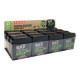 ARDA CLACK - Temperino con contenitore - black is the new green - 2 fori - metallo, plastica riciclata (pacchetto di 12)