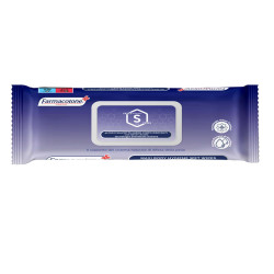 Salviette maxi igiene corpo Silver Asset - idratanti - Farmacotone - conf. 40 pezzi