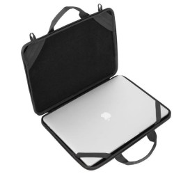 Rivacase Borsa Antishock rigida per Laptop 14 e MacBook Air 13-15 Nero 5130 black hardshell MacBook Air 15 and Laptop 14' case