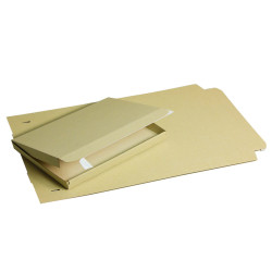 Scatola Grass Box - per spedizioni - A4 - 34 x 23,5 x 4 cm - grigio - Bong Packaging - conf. 50 pezzi