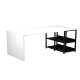 Scrivania home/office Smarty - 140 x 69 x 72,4 cm - bianco
