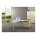 Scrivania- gamba met.140x80 faggio