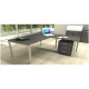Scrivania-gamba met.160x80 NV FRAS.
