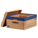 Scatola SmoothMove Prime Fastfold - per traslochi - 47 L - cartone - Bankers Box