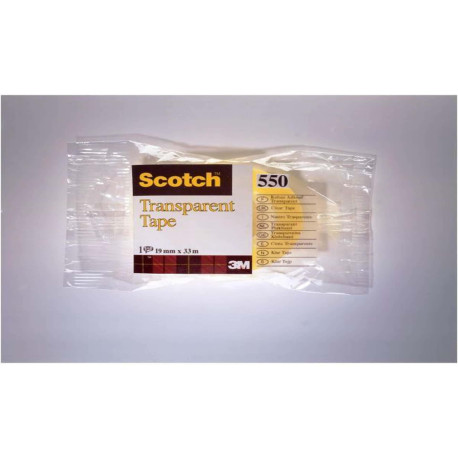 SCOTCH 550 TRASPARENTE 19MMX33M
