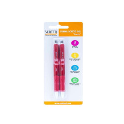 SCRITTURA E CORREZIONE - CF2PZ PENNASCATTO GEL 0 7MM ROSSO