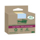 Blocco foglietti Post-it SuperSticky Green - 654R-SSCOL3+1 - 76 x 76 mm -  carta riciclata - colori pastello assortiti - 70 fog