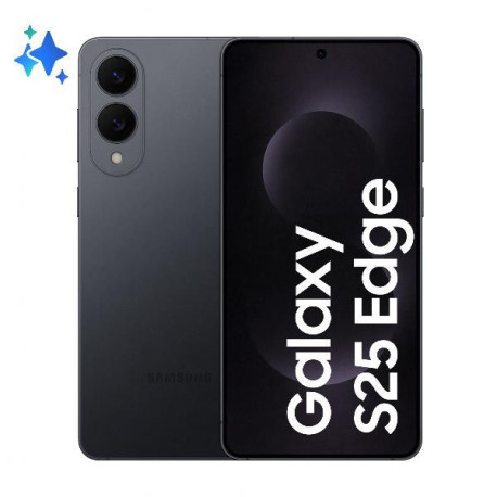 Samsung GALAXY S25 EDGE 12GB+256GB TITANIUM JETBLACK