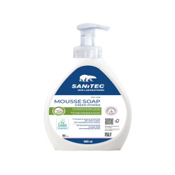 Sapone in mousse Green Power - dispenser 600 ml - floreale - Sanitec