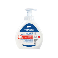 Sapone in mousse Securgerm - con antibatterico - dispenser 600 ml - Sanitec