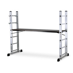 Scala trabattello Everest - 40 x 160 x 168 cm - alluminio - X-Robust