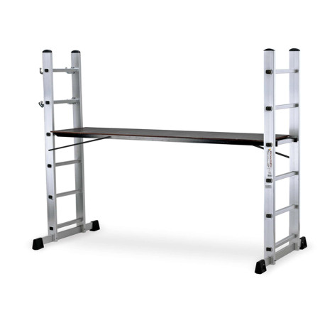 Scala trabattello Everest - 40 x 160 x 168 cm - alluminio - X-Robust