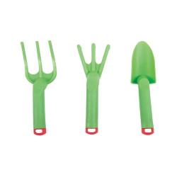 Set 3 attrezzi da giardinaggio bambino - Cwr