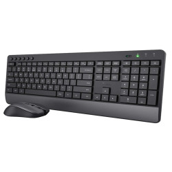 Set tastiera wireless + mouse wireless ultrasilenzioso Trezo - Trust