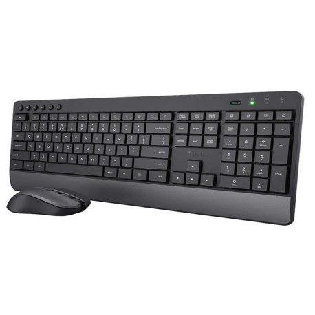 Set tastiera wireless + mouse wireless ultrasilenzioso Trezo - Trust
