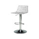 Sgabello Spider Gas - 38,5 x 42 x 104 cm - policarbonato - trasparente - Grandsoleil