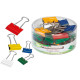 Molle Double Clips - misure e colori assortiti - metallo - Lebez - conf. 60 pezzi
