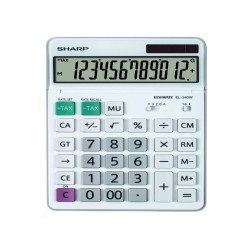 Sharp - CALCOLATRICE EL340W