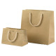Shopper - maniglie cordino cotone - 22 x 29 + 10 cm - 160 gr - carta kraft - avana - PNP - conf. 12 pezzi
