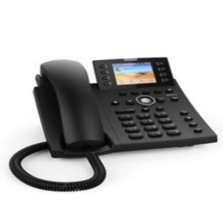 Snom D335 IP Desk Phone 12 SIP accounts, 2 PoE Gigabit ports, 32 self labeling function keys