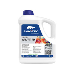 Solvente pulitore Graffiti RM - per graffitti, inchiostri e vernici - 5 L - Sanitec
