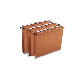 Cartella sospesa - cassetto Ultimate® - interasse 33 cm - fondo V - 31,6x25 cm - arancio - Elba