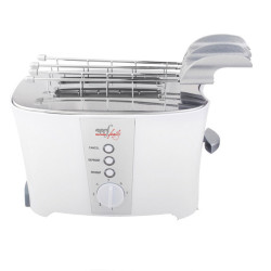 Tostapane elettrico - 2 pinze - 600 W - bianco - Melchioni